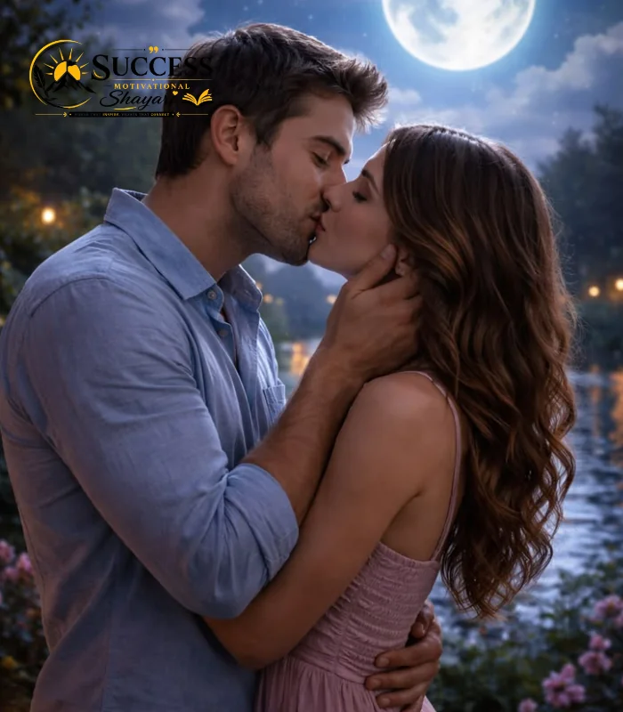 Kiss Romantic Shayari
